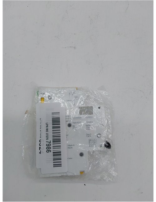 Schneider Electric A9F04110 IC60N Interruptor Automático Magneto Térmico, 1P, 10A, Curva C, 78.5mm x 18mm x 91mm, Blanco       