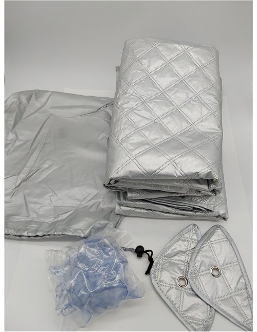 MaxEarn Juego de 10 persianas térmicas internas para VITO II W639/Viano LWB L2 2003-2014, kit de envoltura de parasol, cubierta 