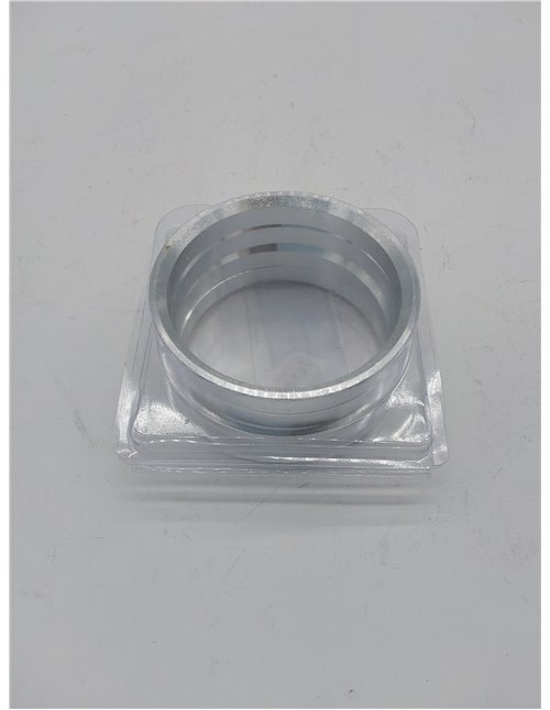 X AUTOHAUX 4pcs OD 74.1mm a ID 66.6mm aleación de aluminio coche Auto Hub Centric Ring       