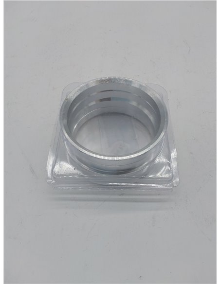 X AUTOHAUX 4pcs OD 74.1mm a ID 66.6mm aleación de aluminio coche Auto Hub Centric Ring       
