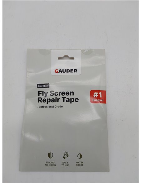 Cinta de Reparación de Mosquitera GAUDER (50 mm x 3 m) | Reparar Mosquitera | Cinta para arreglar mosquiteras | Mosquiteras para