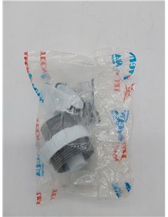 WOLFPACK LINEA PROFESIONAL - Conexion Macho T-210-M PVC Toma Lavadora        2