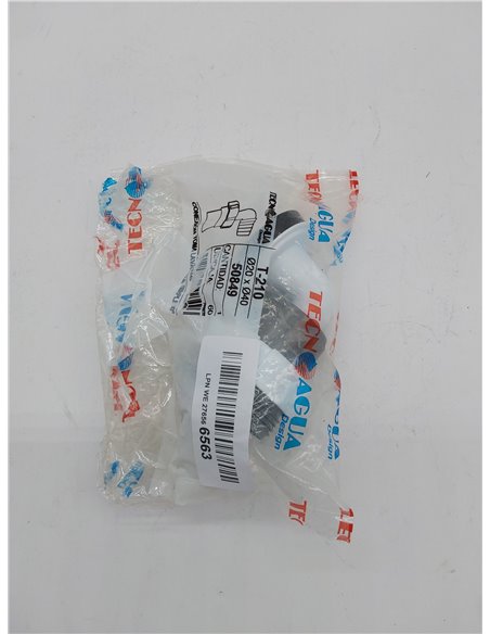 WOLFPACK LINEA PROFESIONAL - Conexion Macho T-210-M PVC Toma Lavadora       