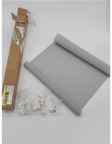Deco Company Estor enrollable con pinza, opaco, translúcido, protección contra la luz, antideslumbrante, estor enrollable para v