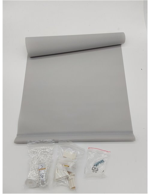 Deco Company Estor enrollable con pinza, opaco, translúcido, protección contra la luz, antideslumbrante, estor enrollable para v