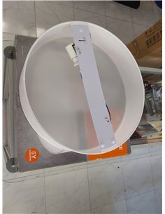 LEDVANCE ORBIS PARIS Deckenleuchte 400mm, weiß, 2XE27-Sockel, kann mit smarter Lampe bestückt werden, hochwertiges, modernes Des 2