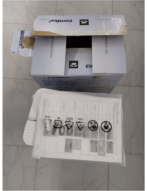 COMFEE’ Deshumidificador 10L para Humedad interior hasta 20 m2 / 50 m3 - Deshumificador Silencioso compacto y de bajo consumo - 