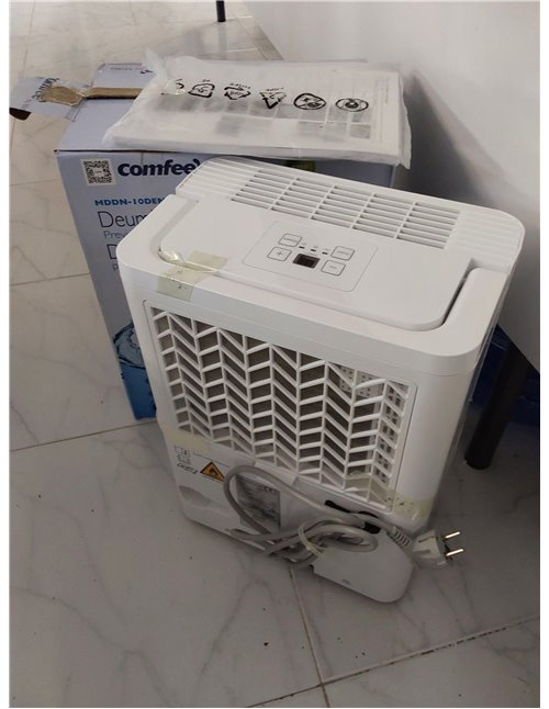 COMFEE’ Deshumidificador 10L para Humedad interior hasta 20 m2 / 50 m3 - Deshumificador Silencioso compacto y de bajo consumo - 