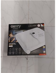 Camry CR 7422 Calienta Camas Eléctrico 160 x 100 cm 8 Niveles Temperatura, Temporizador, Lavable, Forro Polar blanco, 85W 2