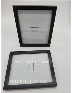 Amazon Basics Rechteckig Fotorahmen-20 x 25 cm, Schwarz, 2 Stück, 20 x 25 cm 2