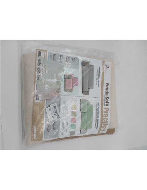 EYSA Levante Funda de sofá, Algodón, 01 Beige, 240 CM.Derecha