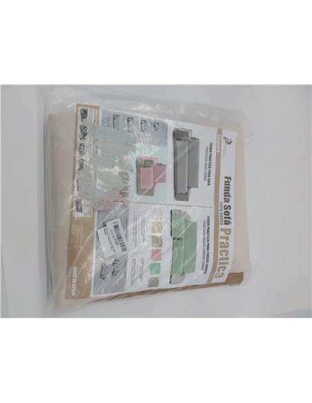EYSA Levante Funda de sofá, Algodón, 01 Beige, 240 CM.Derecha