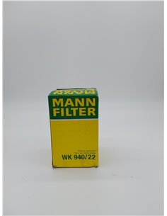 MANN-FILTER WK 940/22 Filtro combustible
