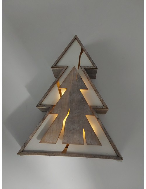 Small Foot Albero illuminato, design tronco d'albero