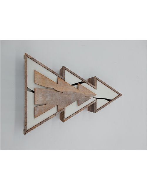 Small Foot Albero illuminato, design tronco d'albero