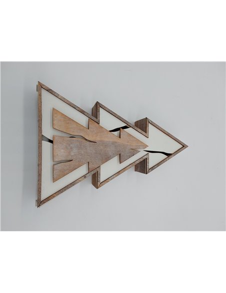 Small Foot Albero illuminato, design tronco d'albero