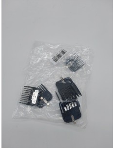 Andis Pack 7 Peines Metal Premium Master, Negro, Estándar 2