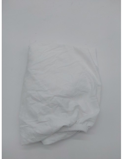 Sabana Bajera Minicuna 100% Orgánico Completamente Natural 50 x 90 cm Juego de 2 Sábanas Ajustables Bebé en Color Blanca Ultrasu