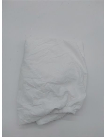 Sabana Bajera Minicuna 100% Orgánico Completamente Natural 50 x 90 cm Juego de 2 Sábanas Ajustables Bebé en Color Blanca Ultrasu