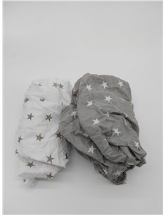 Sábanas Ajustables para Cochecito de bebé Juego de 3: 83 x 50 cm - 2 sábanas + 1 Protector de colchón Impermeable - Accesorios p 2
