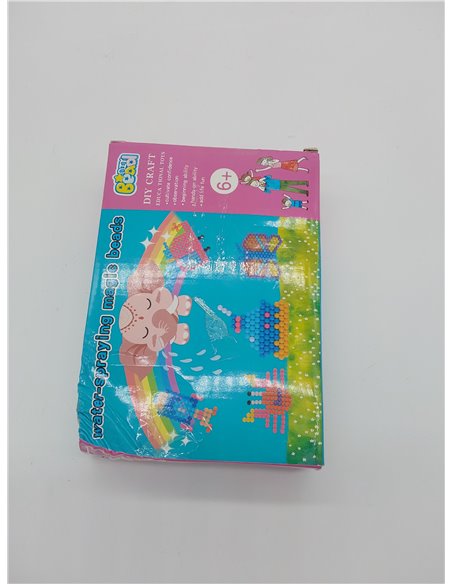 Mifferer Abalorios Cuentas de Agua, 24 Colors 4000 Recambio Bolitas Cuentas Recambios para Niños Cuentas de Fusibles de Agua Jug