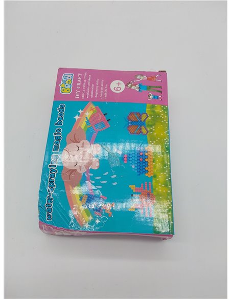Mifferer Abalorios Cuentas de Agua, 24 Colors 4000 Recambio Bolitas Cuentas Recambios para Niños Cuentas de Fusibles de Agua Jug