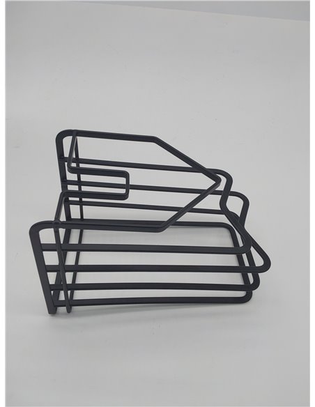 SUNFICON Schwarz Schneidebrett-Rack, Topfpfannendeckel-Halter für Küchenschränke