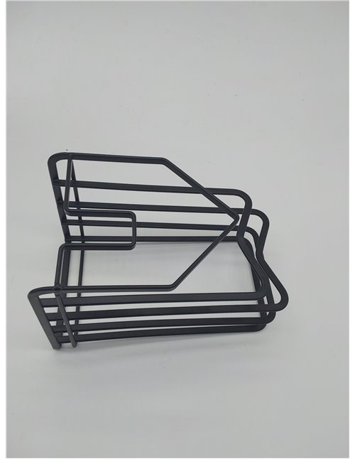 SUNFICON Schwarz Schneidebrett-Rack, Topfpfannendeckel-Halter für Küchenschränke