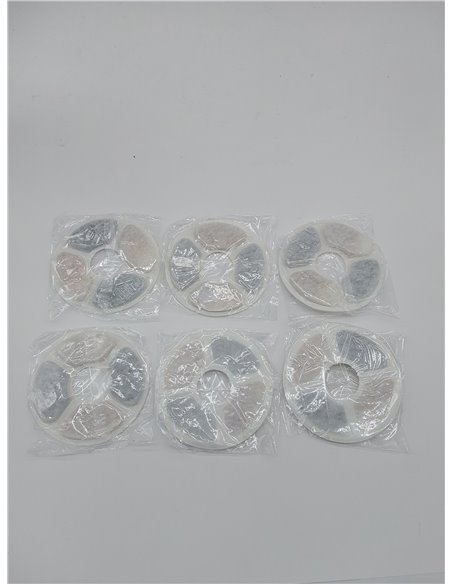 PewinGo Filtros Fuente Gatos, 1.6-2.5L Filtros Fuente para Gatos Repuesto de [6PCS] Filtros Agua Gato de Triple Acción con Resin