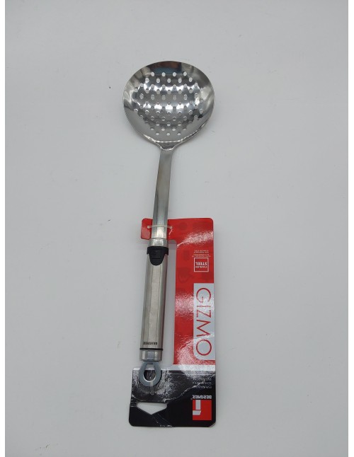 BERGNER GIZMO - 35,5 cm Sparkling rotondo - Prodotto in acciaio inossidabile - Adatto alla lavastoviglie - Resistente alle spall