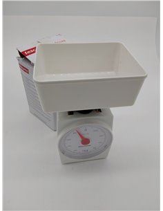 Tescoma Sharp Küchenwaage, Kunststoff, weiß, 2 kg 2