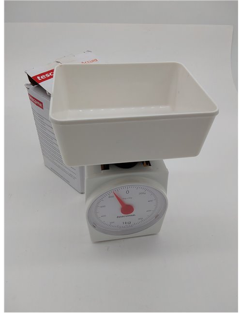 Tescoma Báscula de cocina Sharp, plástico, blanco, 2 kg