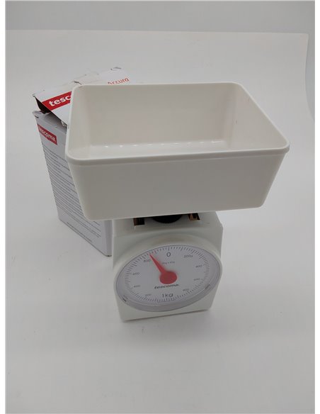 Tescoma Báscula de cocina Sharp, plástico, blanco, 2 kg