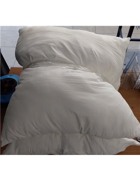 Utopia Bedding Relleno de Cojín 65 x 65 cm (2 Unidades), Fibra Virgen Siliconada, Almohadas de Sofá (Blanco)