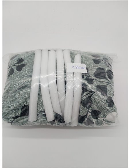 Jaotto Funda para Sofa 3 Plazas Funda Cubre Sofa Ajustable Fundas de Sofá Elasticas Extraíbles Lavables Antideslizante Protector