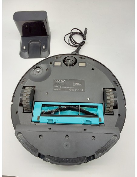 Cecotec Robot Aspirador Conga 7490 Immortal X-Treme con Navegación Láser. Limpieza 4 en 1: Barre, Aspira, Friega y Pasa la Mopa,
