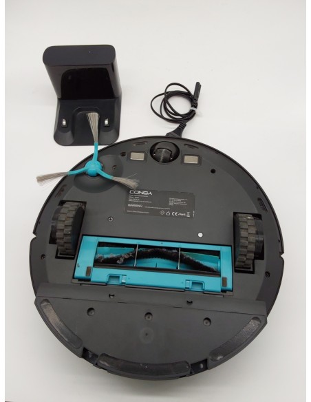 Cecotec Robot Aspirador Conga 7490 Immortal X-Treme con Navegación Láser. Limpieza 4 en 1: Barre, Aspira, Friega y Pasa la Mopa,