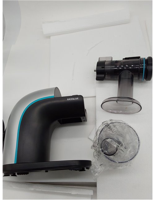 Cecotec Licuadora - Extractor de Zumo Juice&Live 2000 EasyClean. 150W, Filtro EasyClean, Velocidad Lenta 70RPM, Regulador de Pul