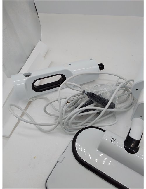 SEVERIN Limpiador de vapor con accesorios, fregona eléctrica, limpiadora multiusos para alfombras, baldosas y suelos duros, baño