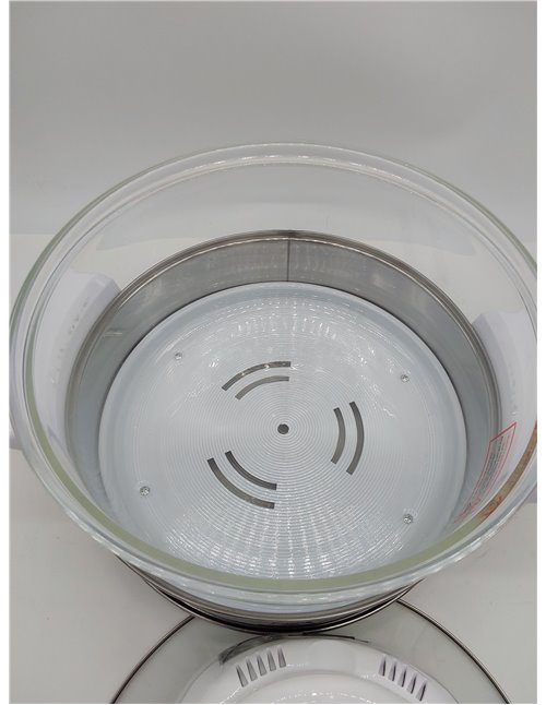 BEPER BF.640 Horno Halógeno, Capacidad Máxima 18L, Temporizador 60 Minutos, Blanco       