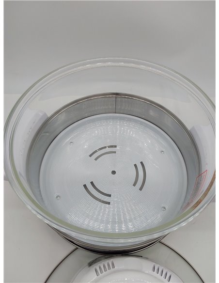 BEPER BF.640 Horno Halógeno, Capacidad Máxima 18L, Temporizador 60 Minutos, Blanco       