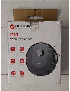 Ultenic Robot vacuums- Aspiradora Automática con Mapeo Láser Silencioso para Suelos Duros, Alfombras - Incluye Cepillo Lateral y 2