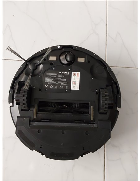Ultenic Robot vacuums- Aspiradora Automática con Mapeo Láser Silencioso para Suelos Duros, Alfombras - Incluye Cepillo Lateral y