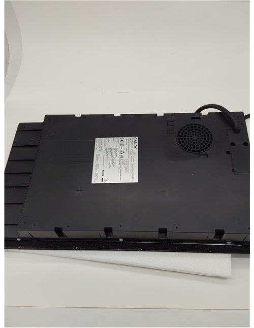 Candy CID 30/G3, Placa inducción 2 fuegos, 30cm ancho, 3500W, 9 niveles de potencia, Temporizador, Negro       