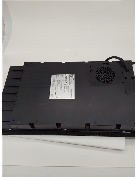 Candy CID 30/G3, Placa inducción 2 fuegos, 30cm ancho, 3500W, 9 niveles de potencia, Temporizador, Negro       