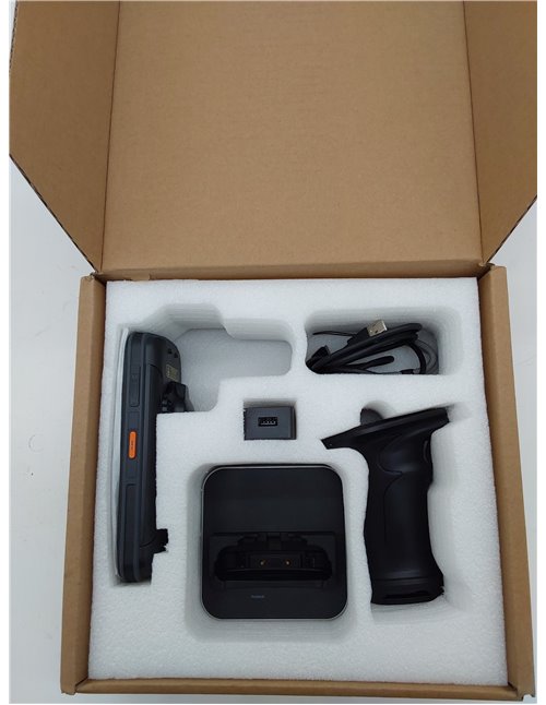 Tera Pro Android Escáner de Código de Barras con Empuñadura de Pistola Ergonómico Android 11 OS Mobile PC Touch Screen 2D Rugged