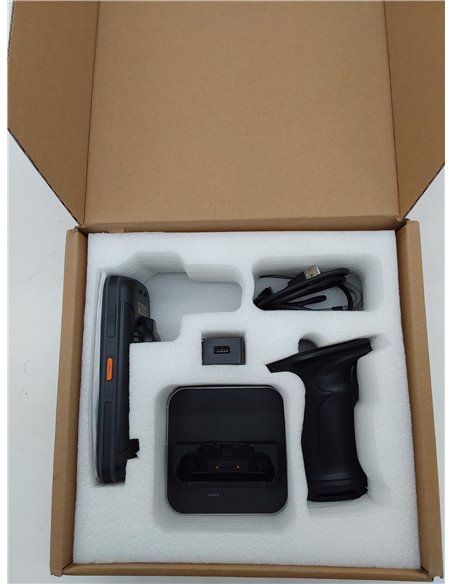 Tera Pro Android Escáner de Código de Barras con Empuñadura de Pistola Ergonómico Android 11 OS Mobile PC Touch Screen 2D Rugged