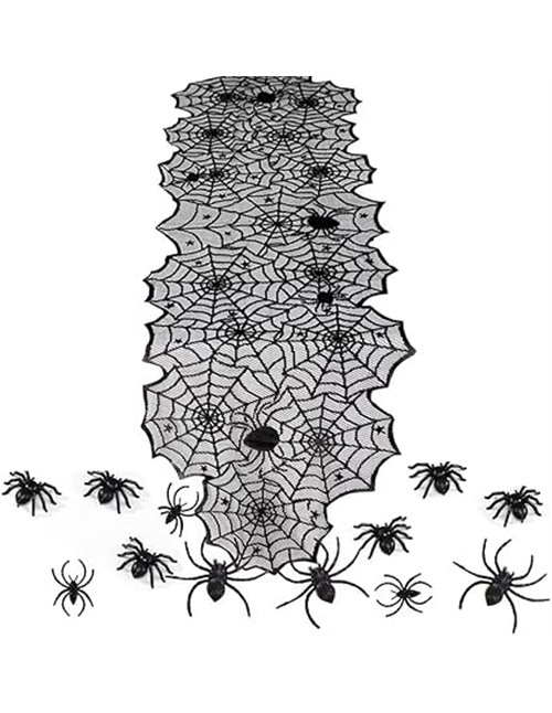 Decoraciones de Mesa de Halloween: Camino de Mesa