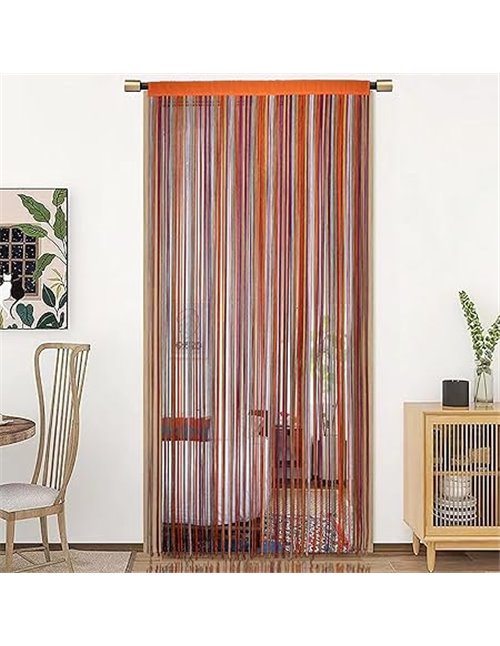 HSYLYM String Door Cortina Decoraciones para Ventanas Divisor de Habitaciones Decoraciones para Habitaciones Cortina Individual 