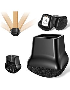 JCrunaway Tapas para patas de silla inclinadas